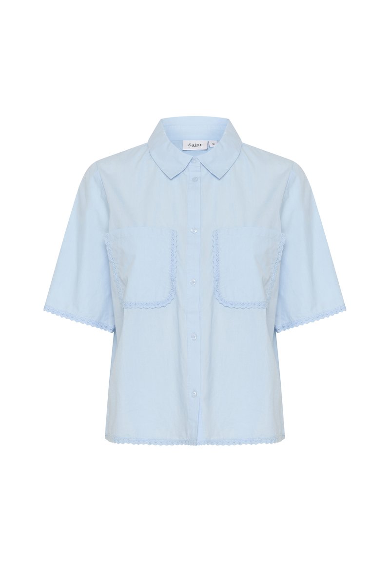 Saint Tropez Overhemdblouse lichtblauw