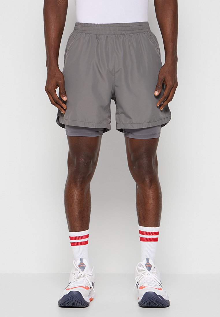 Ted Baker Sports 2-in-1 short grijs Ted Baker Sports 2-in-1 short grijs