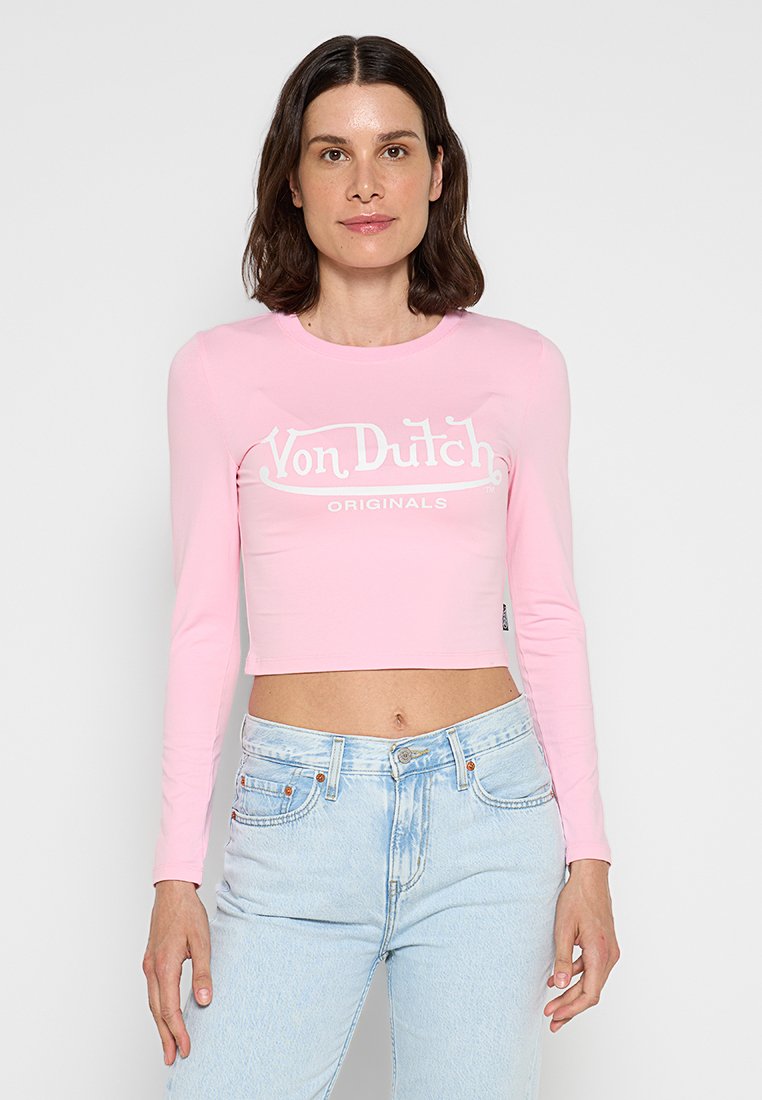 Von Dutch Longsleeve donkerroze Von Dutch Longsleeve donkerroze
