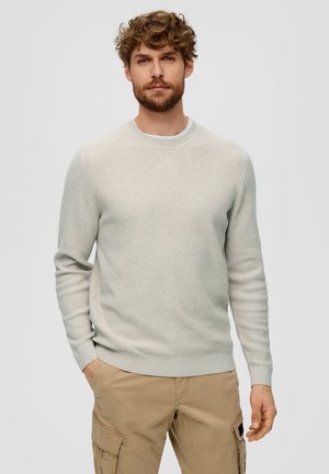 Strickpullover - helles beige