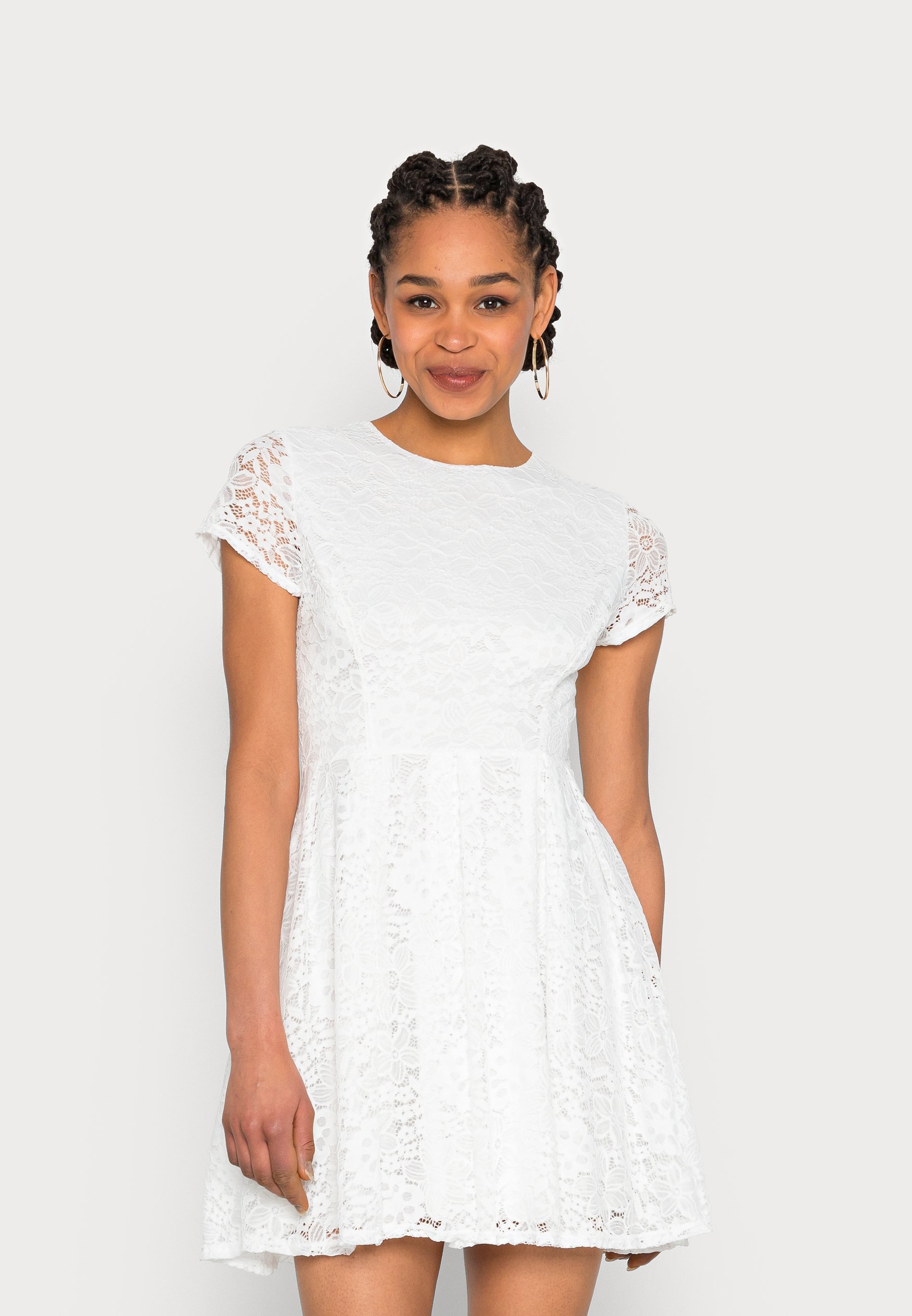 WAL G. BELLE SKATER DRESS - Cocktailkleid/festliches Kleid - white/weiß -  Zalando.de