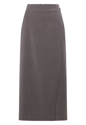 Tamaris, ROCK - A-lijn rok - mid brown melange
