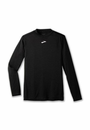 Brooks HIGH POINT - Long sleeved top - black