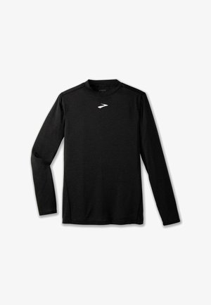 Brooks HIGH POINT - Langarmshirt - black