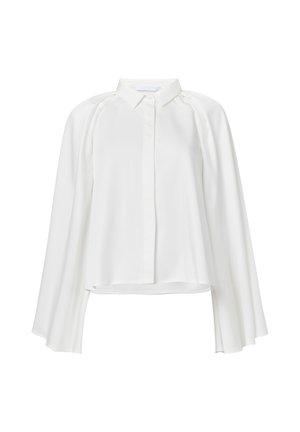 Leem, CAPE SLEEVES SHIRT - Button-down blouse - white