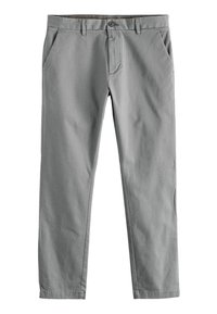 PRINTED SOFT TOUCH- SLIM FIT - Nohavice chinos - grey