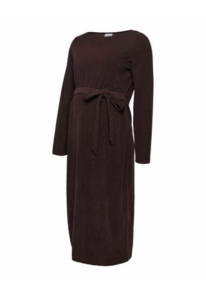 MAMALICIOUS, DRESS MLBROOKE MATERNITY DRESS - Robe de jour - chocolate plum