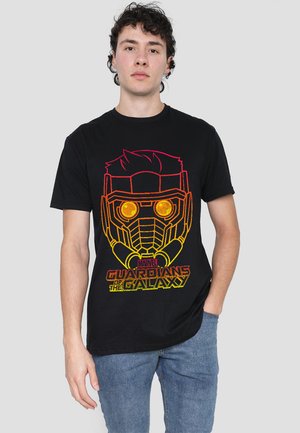 STAR LORD OUTLINE - Print T-shirt - black