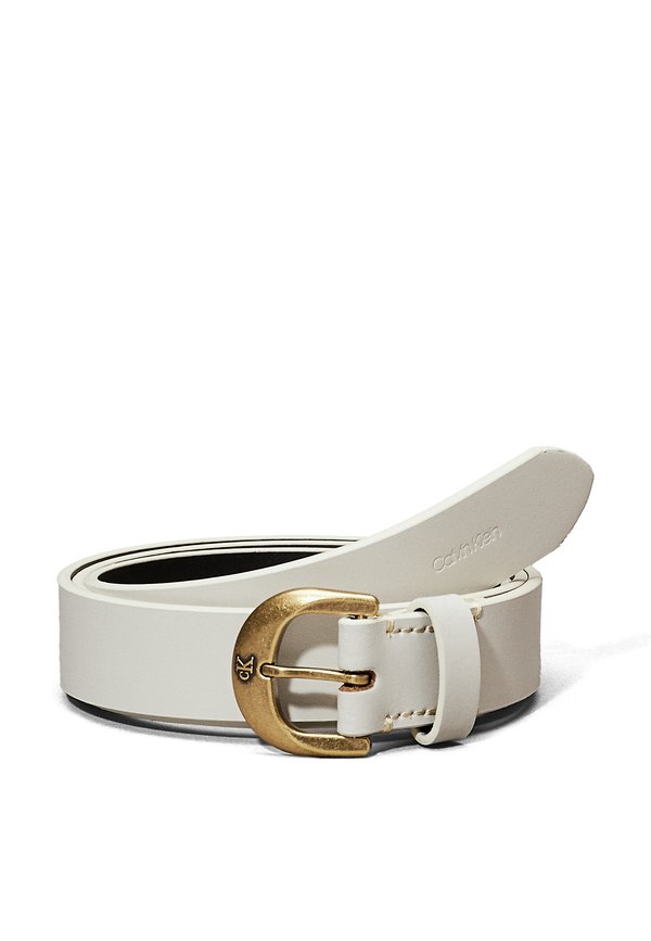 Gürtel - silver birch antique light