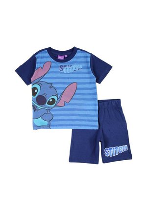 DISNEY - ENSEMBLE IMPRIMÉ LILO ET STITCH - Pantalon de survêtement - marine