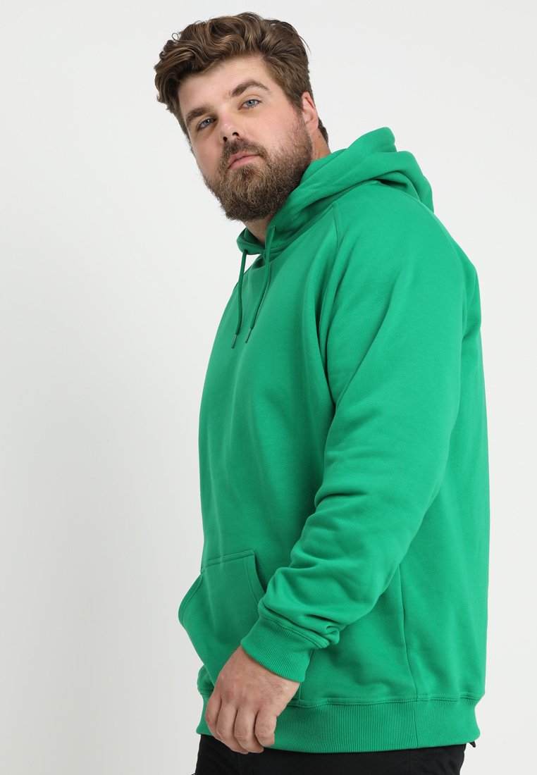 Urban Classics BLANK HOODY - Felpa con cappuccio - green