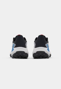 Salomon GENESIS - Trail running shoes - black/white/transcend blue