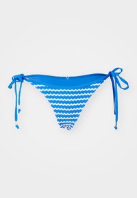 MESH EFFECT TIE SIDE RIO PANT - Bikini alsók - azure