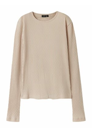 MIT LANGEN ÄRMELN  - Longsleeve - oatmeal