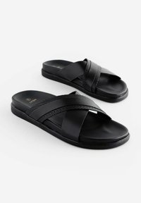 Next EMBOSSED CROSS- REGULAR FIT - Papucsszandálok - black