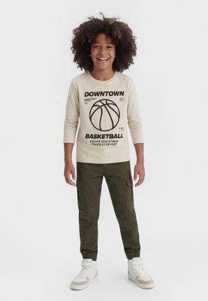 Name it NKMRAMSEY REG BOX - Ilgarankovis viršutinės dalies drabužis - island fossil