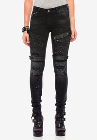 Cipo & Baxx Slim fit jeans - schwarz