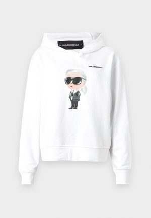 KARL LAGERFELD IKON AQUARELLE - Sportinis megztinis - white