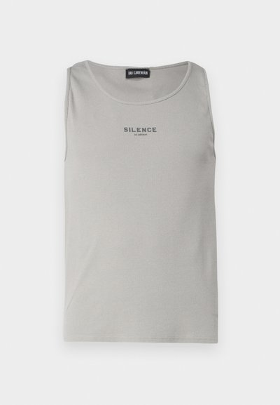 Han Kjøbenhavn SLIM TANK UNISEX - Μπλούζα - steel grey