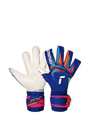 ATTRAKT GOLD EVOLUTION - Torwarthandschuh - sharp blu/wht shock orng