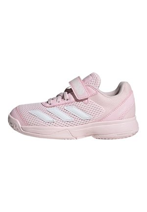 adidas Performance, COURTFLASH UNISEX - Chaussures de tennis toutes surfaces - distilled pink/ftwr white/distilled pink