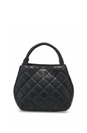 Guess, JULIET MINI SATCHEL - Håndtasker - midnight