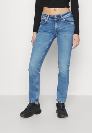 Straight leg jeans - light-blue denim