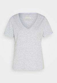 Basic T-shirt - mottled grey