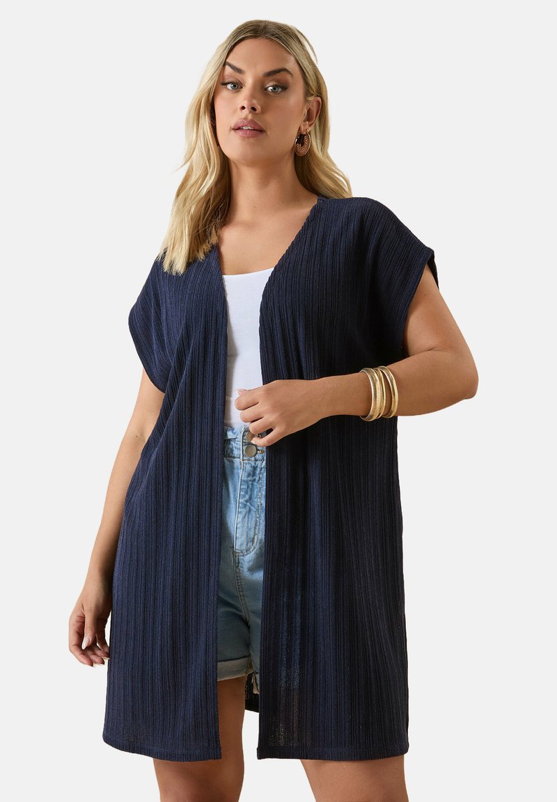 Yours Clothing Chaqueta de punto - navy