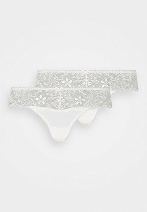 LASCANA, 2 PACK - Thong - cream