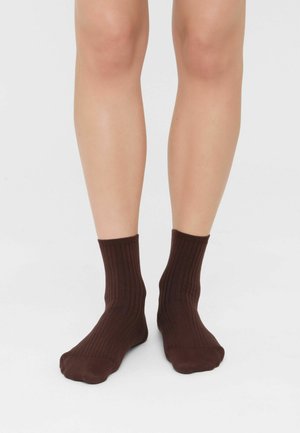Calzedonia, RIBBED - Socks - brown