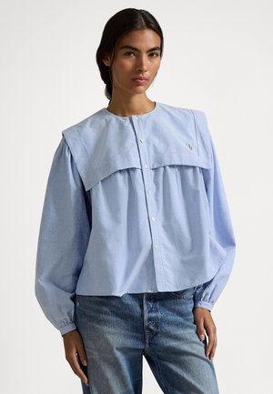 BIB COTTON OXFORD SHIRT - Πουκαμίσα με κουμπιά - blue