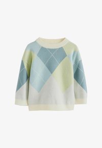 Vybrané, green blue argyle