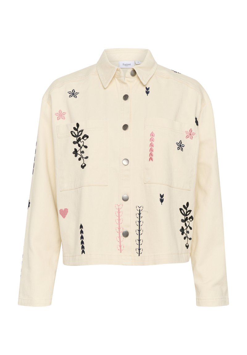 Saint Tropez Spijkerjas beige mêleerd