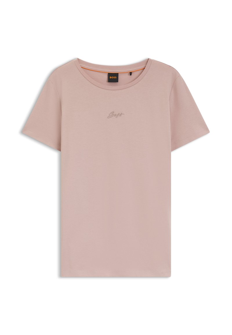 BOSS C_ELOVE_EMBRO - Lihtne T-särk - open pink/roosa - Zalando.ee
