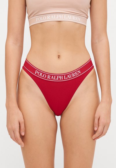 Polo Ralph Lauren MID RISE THONG - String - classic red