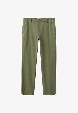Mango, Pantalon classique - zelený les