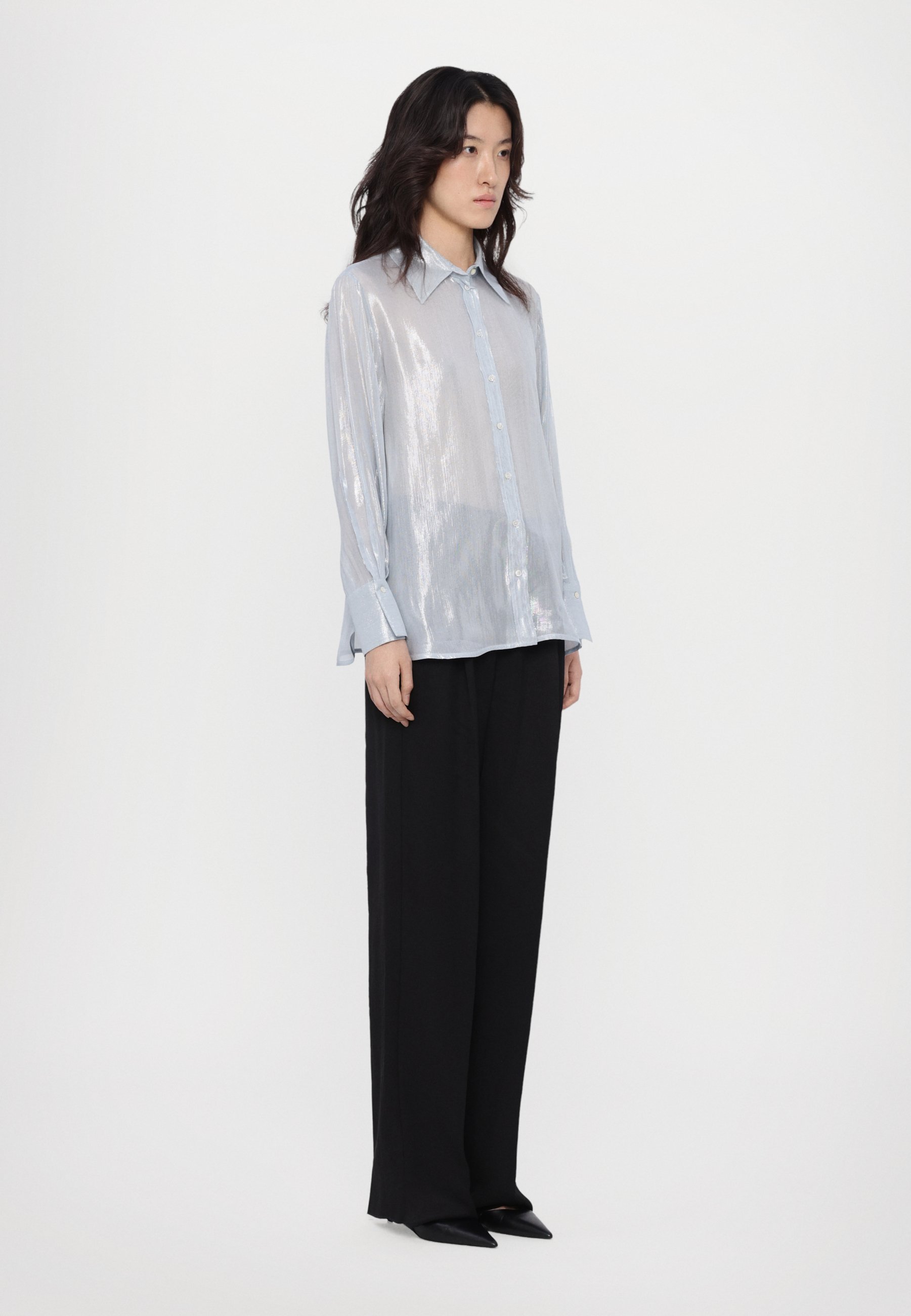 売れ筋商品|||マレーラ シャツ レディース トップス SEDILE - Button-down blouse - azzurro Marella SEDILE - Button-down blouse - azzurro/light blue