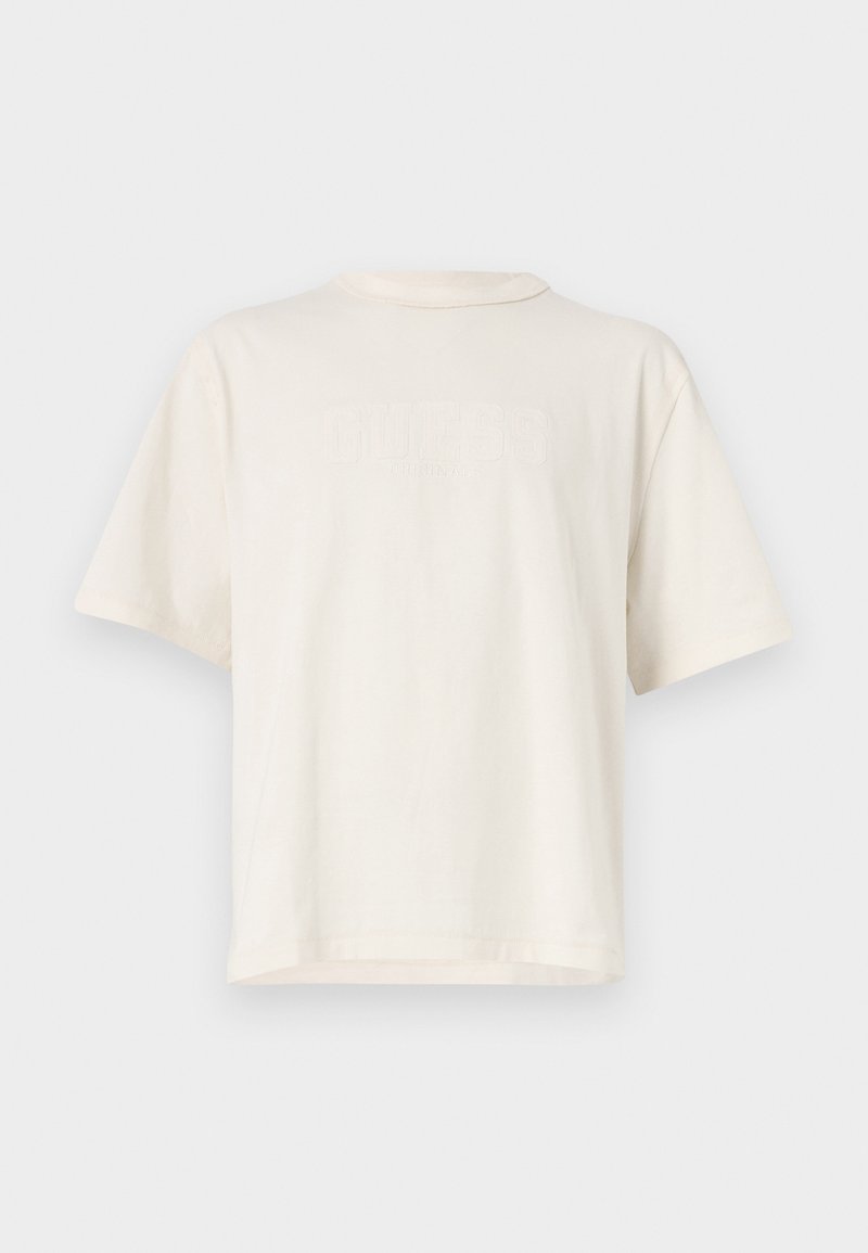 Guess Originals T-shirt basic zandkleur