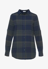 Selected, blau grau kariert