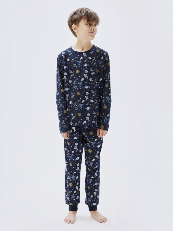 NIGHTSET SPACE - Pyjama set - dark sapphire