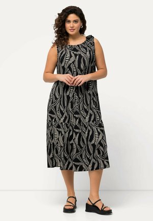 Ulla Popken SLEEVELESS   - Jurk - black