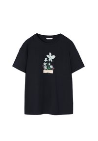 MALATI - T-shirt con stampa - dark navy blue