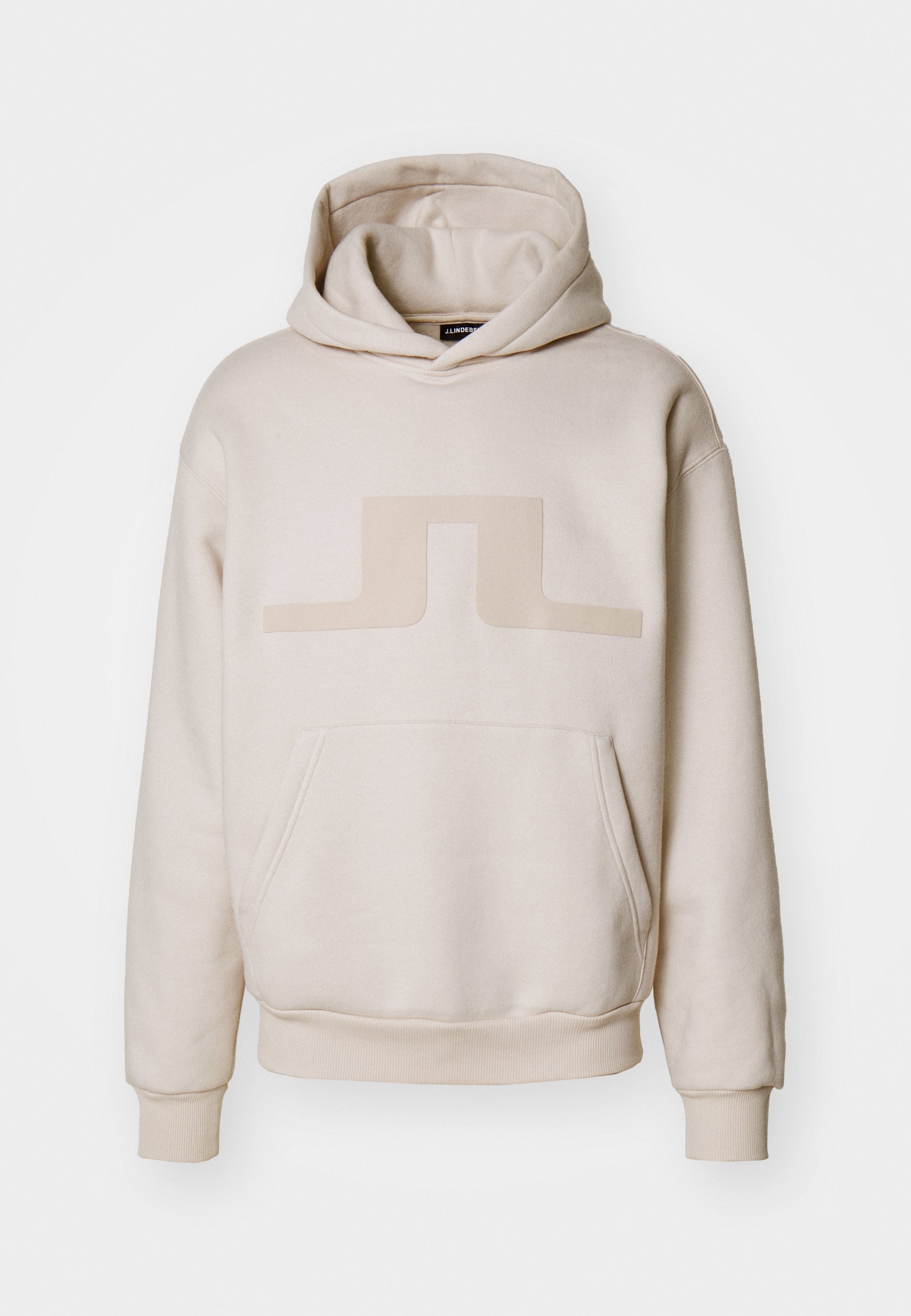 J.LINDEBERG KARSON GRAPHIC HOODIE - Hoodie - moonbeam/grey