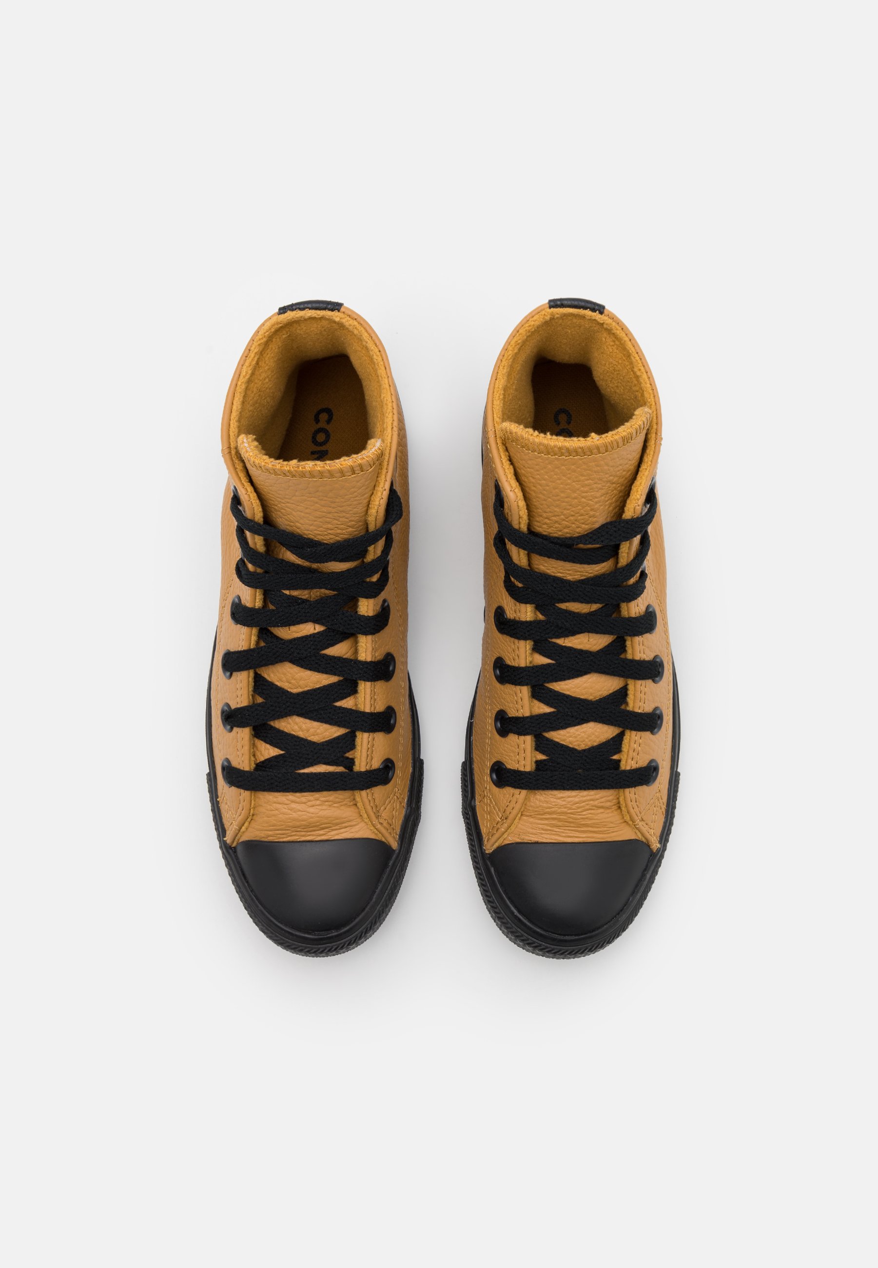 converse lined high tops