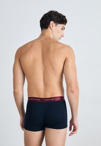Tommy Hilfiger SIGNATURE TRUNK METALLIC 3 PACK - Boxer briefs - deep rouge/pri red/lazuli blue
