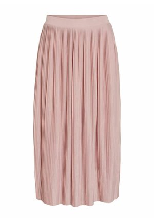 VILA MIDI - A-line skirt - misty rose