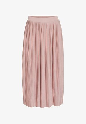 VILA MIDI - A-line skirt - misty rose