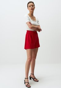 Jimmy Key HIGH WAIST - Shorts - red