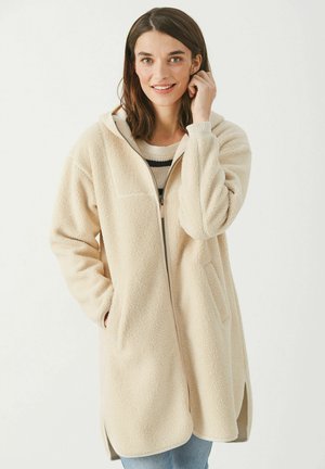 NAIAPW - Fleece jacket - oatmeal